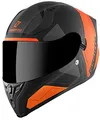 Produktbild: Bogotto V128 Strada Helm, schwarz matt/orange, 2XL