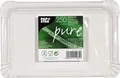 Produktbild: PAPSTAR Pappteller/Einwegteller eckig, weiß Pure (500 Stück) 13 x 20 cm, aus 100% Frischfaserkarton, für Grillfest, Geburtstag oder Party, biologisch abbaubar