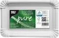 Produktbild: 11062 250 Teller Pappe Pure eckig 13 x 20 cm weiß