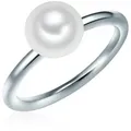 Produktbild: Valero Pearls Perlenring VP881 (1-tlg), mit Süßwasser-Zuchtperle silberfarben 60