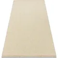 Produktbild: Rugsx - Wollteppich Villa 8986/69400 Glatt Sizal, Flachgewebt Beige Beige 160x230 Cm