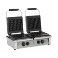 Produktbild: Royal Catering Waffeleisen - 2 x 2.000 Watt - rechteckig RCWM-4000-E
