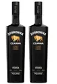 Produktbild: 2 Flaschen Zubrowka Black Czarna Wodka a 0,7L 40% Vol.