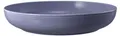 Produktbild: Seltmann Weiden Beat Color Glaze Foodbowl | 28 cm | Schale für Desserts, Suppen und Salate | Rillen-Relief | Porzellan | Fliederblau