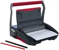 Produktbild: GBC CombBind CB25 Kunststoffbindegerät schwarz/silber/rot 4410063