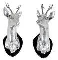 Produktbild: Eichholtz Wanddekoration / Wandfiguren Hirsche Silber - Luxus Wandgeweihe
