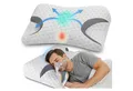 Produktbild: LuxusKollektion Anti-Schnarch Kissen CPAP-Kissen Memory Foam für Seitenschläfer Schlafapnoe Maskenbenutzer