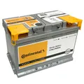 Produktbild: Autobatterie Continental 12V 80Ah 750A Starterbatterie Batterie 72Ah 74Ah 75Ah