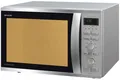Produktbild: Sharp R-941STW Kombi-Mikrowelle 3-in-1: Mikrowelle, Grill, Heißluft | 40L | 1050W | Edelstahl | Silber