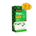Produktbild: 1-10x 3M Scotch Klebefilm Magic 810, 19 mm x 33 m, 10+4 GRATIS SPARE BIS ZU 22%