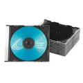 Produktbild: MediaRange 1er CD-/DVD-Hüllen Slim Cases transparent, 10 St.