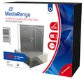 Produktbild: MediaRange CD Slimcase for 1 disc, 5.2mm, black tray, Pack 10