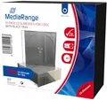 Produktbild: 10 Mediarange CD Hüllen 1er Slimcase 5,2 mm für je 1 BD / CD / DVD schwarz
