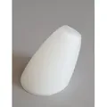 Produktbild: Lichthandel Hoch Lampenschirm G4 Lampenschirm Schute Ersatzglas Lampenschirm Opalglas weiß matt weiß G4 abgeschrägt