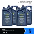 Produktbild: Aral SuperTronic LL IV FE 0W-20 Motorenöl VW 508 00 MB 4x5 Liter = 20 Liter