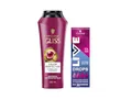 Produktbild: Schwarzkopf Live Color Drops Petal Pink (30 ml), dosierbare Farb-Drops, Tönung zum Mischen, bis zu 12 Haarwäschen & Gliss Shampoo Colour Perfector (250 ml) Color Shampoo für gefärbtes Haar