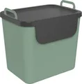 Produktbild: Rotho Mülltrennungssystem Jive 30 L grünschwarz Recyclingbehälter