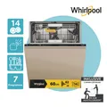 Produktbild: Whirlpool W8I HP42 LSC Geschirrspüler 7 Programme PowerClean Pro NaturalDry 2ML