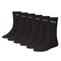 Produktbild: PUMA Unisex Sportsocken Cush Crew 6p Sportsocke, Schwarz, 43-46 EU