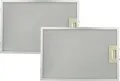 Produktbild: vhbw 2x Filter Metallfettfilter kompatibel mit Constructa CD 606251, 606250, 616350, 616251, 619251 Dunstabzugshaube - 38,8 x 26,5 x 0,9 cm, Metall