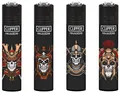 Produktbild: Clipper Feuerzeug 4er Set: (Skulls 22)