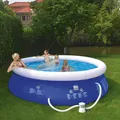 Produktbild: Wehncke Jumbo-Pool QUICK UP POOL inkl. Pumpe Ø 300 x 76 cm NEU