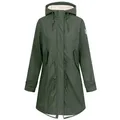 Produktbild: Derbe Regenjacke Friese Tidaholm gefüttert grün XS (34)