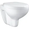 Produktbild: Wand-Tiefspül-WC Grohe Bau BxHxT: 368x363x531 mm spülrandlos Keramik weiß