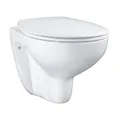 Produktbild: Grohe Bau Keramik Set Wand-Tiefspül-WC und WC-Sitz softclose weiß 39351000