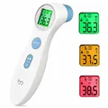 Produktbild: Fieberthermometer kontaktlos infrarot Stirnthermometer für Babys und Erwachsene