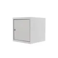 Produktbild: PROREGAL Schließfachwürfel Blocky mit Zylinderschloss + 2 Schlüssel | HxBxT 40x40x40cm | Lichtgrau | Schließfachschrank Metallspind Wertfachschrank