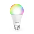 Produktbild: Hama smarte Glühbirne E27 (9W, smarte Lampe RGB und weiß, Globeform, dimmbare WLAN Lampe, Matter kompatibel für z.B. Alexa, Google Assistant, Apple Home, Smart Things)
