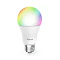 Produktbild: Hama LED Lampe E27 9W RGBW WLAN Matter für Sprachsteuerung
