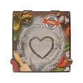 Produktbild: 100 Pizzakarton Pizzaboxen Pizzaschachtel Faltschachtel 22x22x4cm Francia