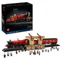 Produktbild: LEGO 76405 Harry Potter: Hogwarts Express – Sammleredition, legendäres Dampf-Zug-Modell aus den Filmen, Fanartikel mit Minifiguren - Rot