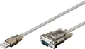 Produktbild: cable USB2 A/M to seriell DSUB9/M 1,5m (95435)