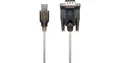 Produktbild: goobay USB 2.0 Adapterkabel, USB-A Stecker > Seriell RS-232 Stecker (transparen
