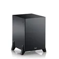 Produktbild: Teufel T 8 Aktiv-Subwoofer, als Frontfire- oder Downfire-Subwoofer, 100 Watt, Bassreflex, Tieftöner 200 mm, Musik Heimkino - Schwarz