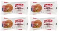Produktbild: 4x Roberto Maxi Hamburger Integrale Brot mit Vollkornmehl und Sesamkörnern 300g