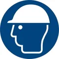 Produktbild: Gebotszeichen Kopfschutz benutzen, Typ: 02300