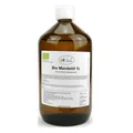 Produktbild: Sala Mandelöl kaltgepresst 100% naturrein BIO 1 L 1000 ml Glasflasche