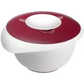 Produktbild: WESTMARK Rührschüssel mit Deckel Kunststoff 2,5 l rot
