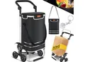 Produktbild: KESSER® Einkaufstrolley Treppensteiger mit Kühlfach klappbar mit 56L Kapazität und belastbar bis 50kg 3in1 Trolley Sackkarre & Umhängetasche Faltbarer Einkaufswagen inkl. Einkaufschip