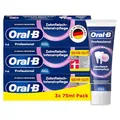 Produktbild: Oral-B Professional Zahnfleisch-Intensivpflege und Antibakterieller Schutz Zahncreme -Zahnpasta - Testnote SEHR GUT bei STIFTUNG WARENTEST - 3x75 ml