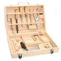 Produktbild: werkbanken-en-gereedschap - Houten Gereedschapskist, 16dlg. (1 TOYS) (US IMPORT)