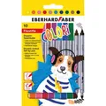 Produktbild: Eberhard-Faber Filzstifte Colori, 550010, Doppelfasermaler 2mm und 3-4mm auswaschbar, 10 Stück
