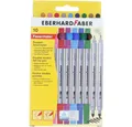 Produktbild: Eberhard Faber Faserstift 10 Doppelfasermaler - 2 Strichbreiten