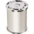 Produktbild: Sotech Möbelfuß rado (Höhe 50 mm, ø 50 mm, Aluminium / chrom poliert) Sofafuß höhenverstellbar