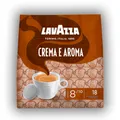 Produktbild: Lavazza Crema E Aroma 18 Kaffeepads aus feinstem Röstkaffee 125g
