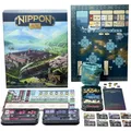 Produktbild: Crowd Games | Nippon Zaibatsu Emperor's Edition | Deluxe Strategie Brettspiel, Area Control Eurogame | 1-4 Spieler | 60-120 Minuten